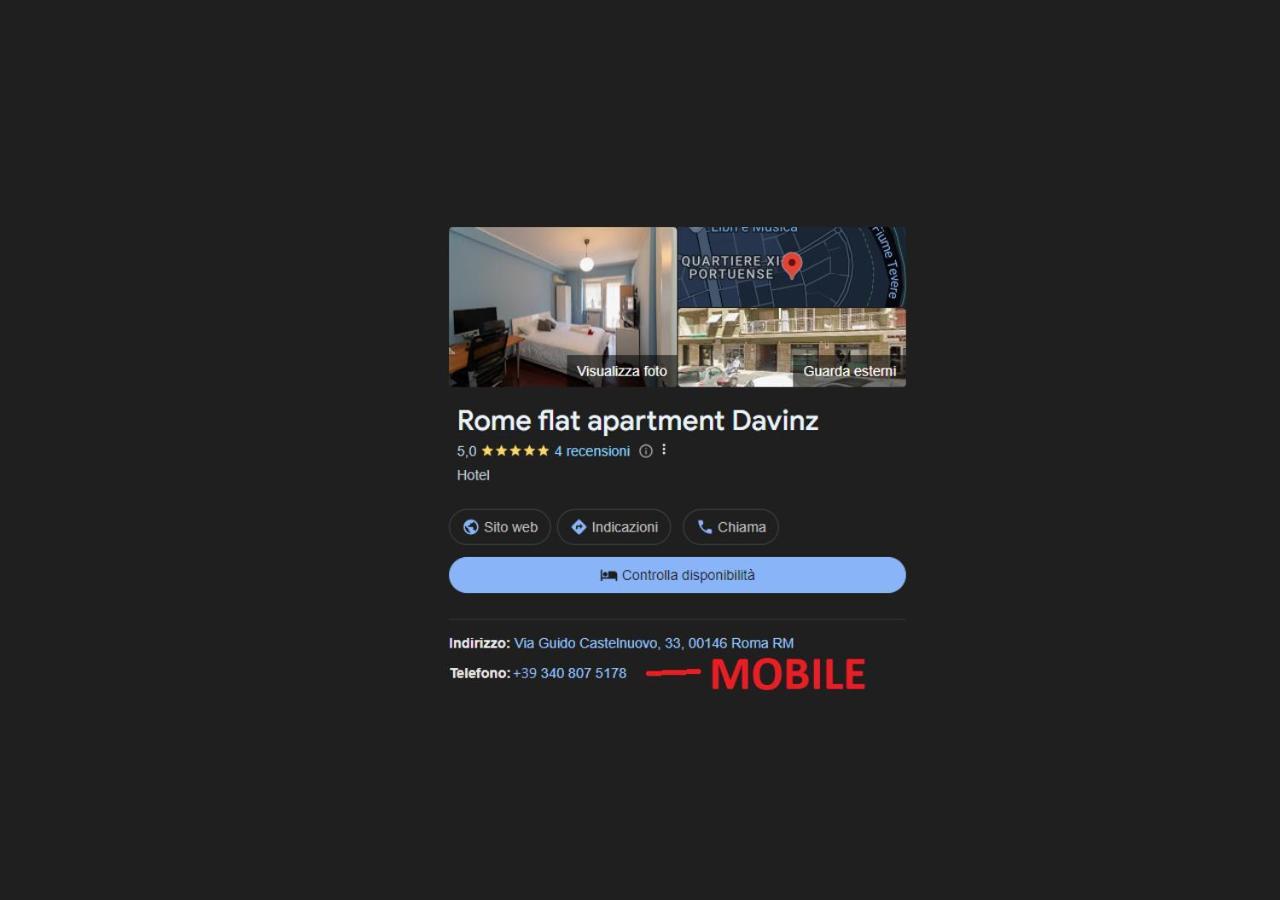 Rome Flat Apartment Davinz Luaran gambar